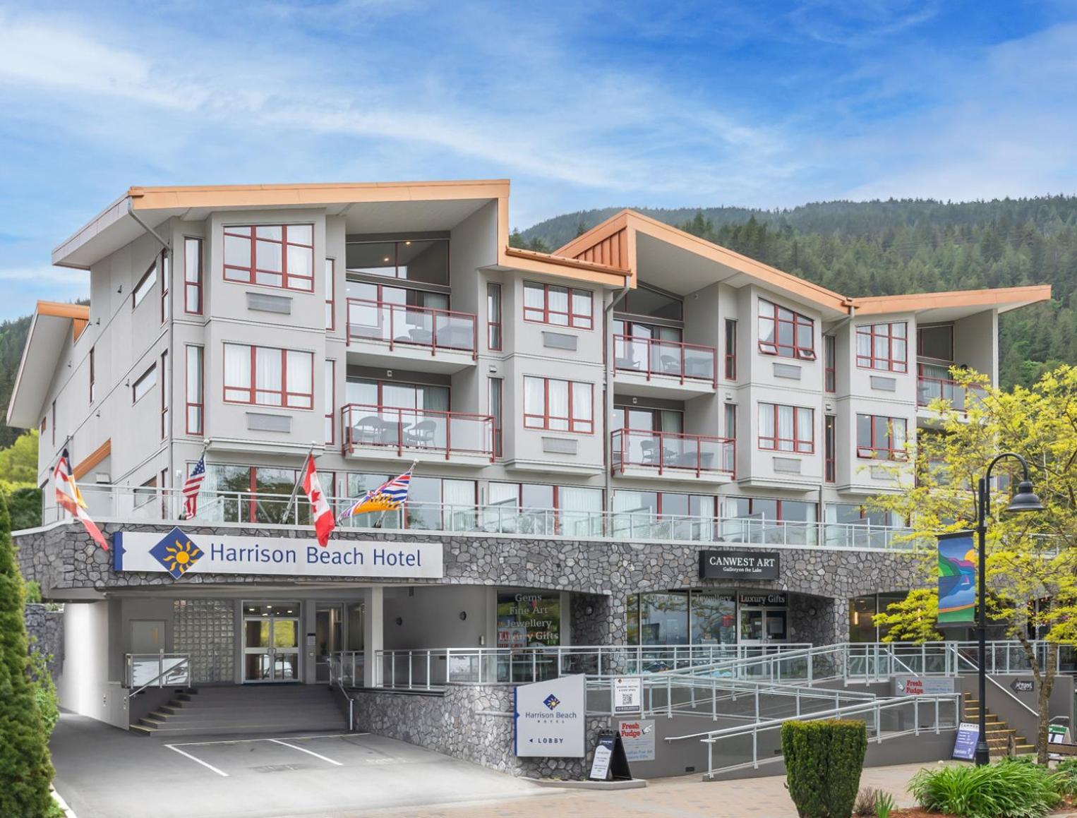 Harrison Beach Hotel Harrison Hot Springs Dış mekan fotoğraf